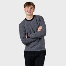 Arthur Knit Jumper black/light grey Klitmøller Collective