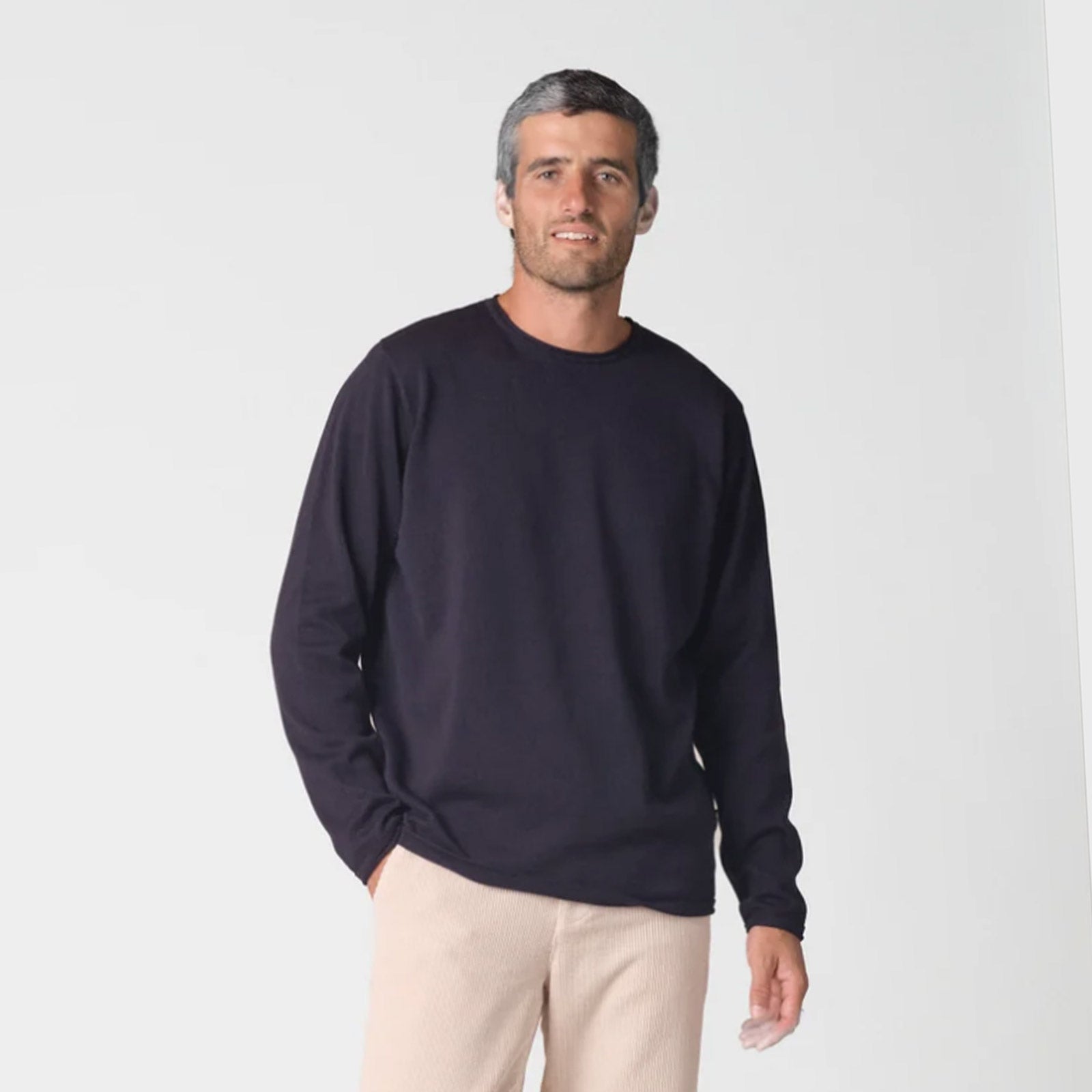 Noah Knit Jumper navy