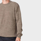 Victor Cotton Knit Jumper taupe/sand Klitmøller Collective