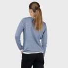 Rosa Knit Jumper cream/surf blue Klitmøller Collective