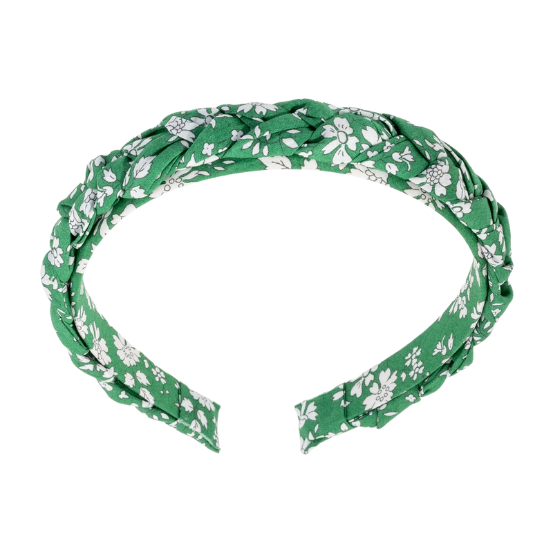 Hairband Braided MW Liberty Capel Green