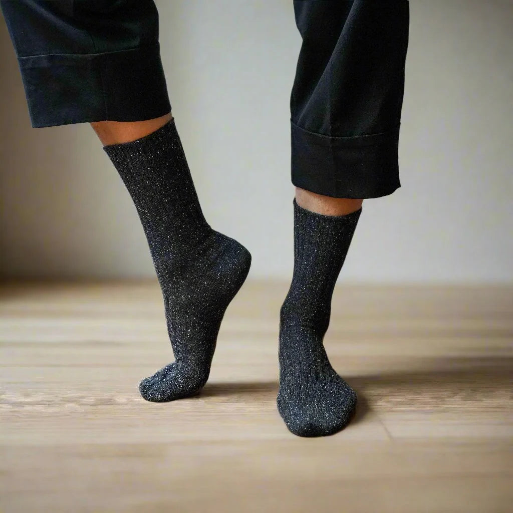 Silk Socks black