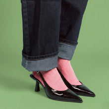 Lurex Glitter Socks strawberry red Klue Accessories