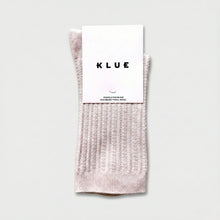 Pointelle Fine Rib Modal Socks dust beige Klue Accessories