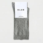 Pointelle Fine Rib Modal Socks light grey Klue Accessories