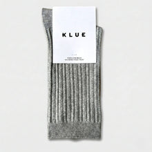 Pointelle Fine Rib Modal Socks light grey Klue Accessories