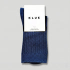 Pointelle Fine Rib Modal Socks navy Klue Accessories