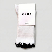 Ruffles Organic Cotton Socks black Klue Accessories