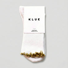 Ruffles Organic Cotton Socks gold Klue Accessories