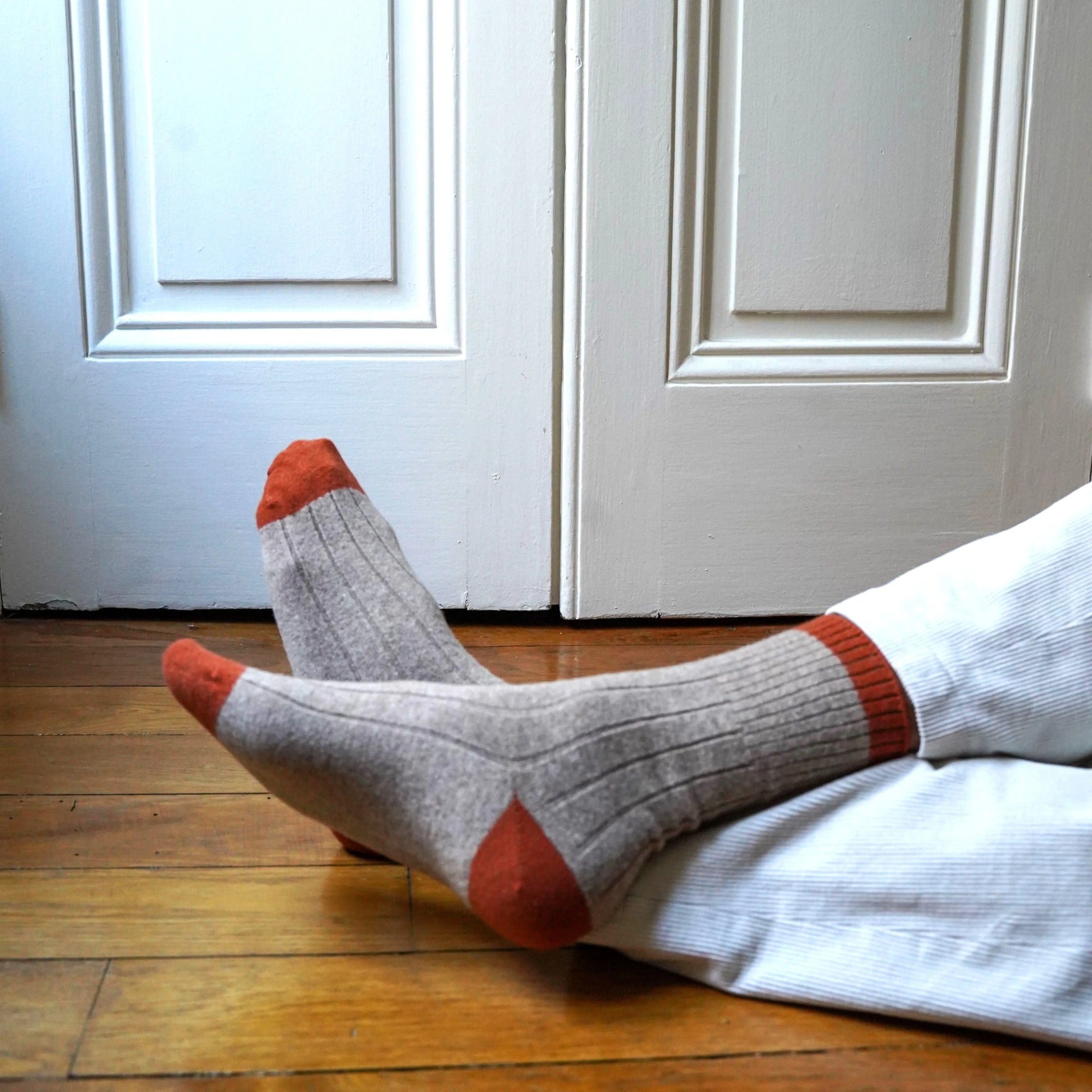 Bands Merino Wool Socks beige