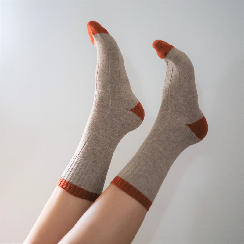 Bands Merino Wool Socks beige