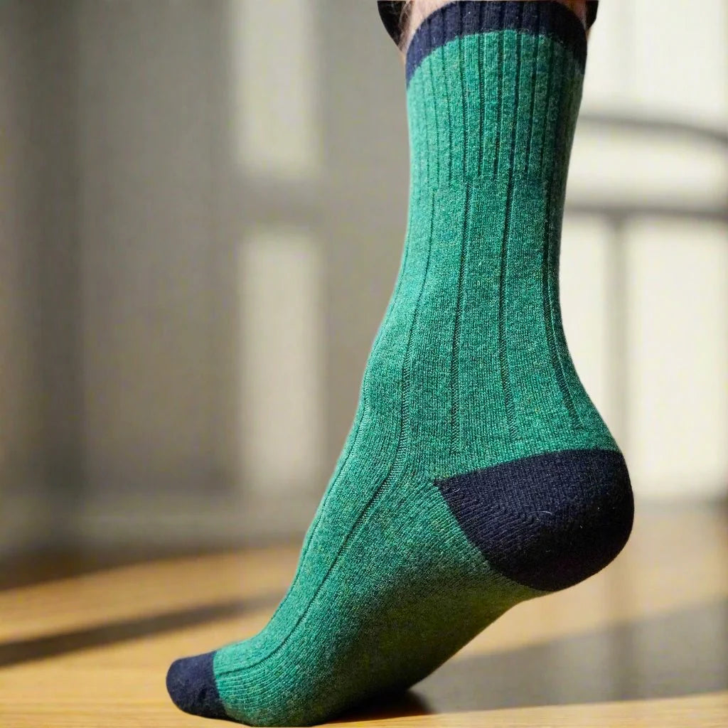 Bands Merino Wool Socks green/black