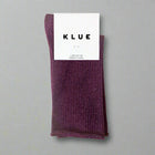 Lurex Glitter Socks burgundy wine Klue Accessories