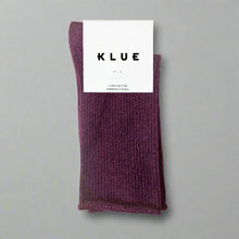 Lurex Glitter Socks burgundy wine Klue Accessories