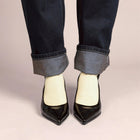 Lurex Glitter Socks lemon Klue Accessories
