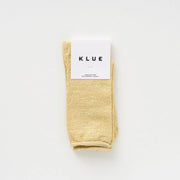 Lurex Glitter Socks lemon Klue Accessories
