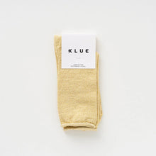 Lurex Glitter Socks lemon Klue Accessories