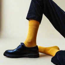 Merino Wool Socks mustard Klue Accessories