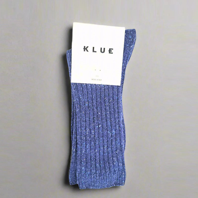 Silk Socks blue