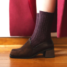 Silk Socks burgundy