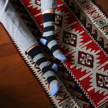 Stripes Merino Wool Socks grey