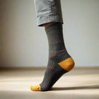 Stripes Merino Wool Socks khaki