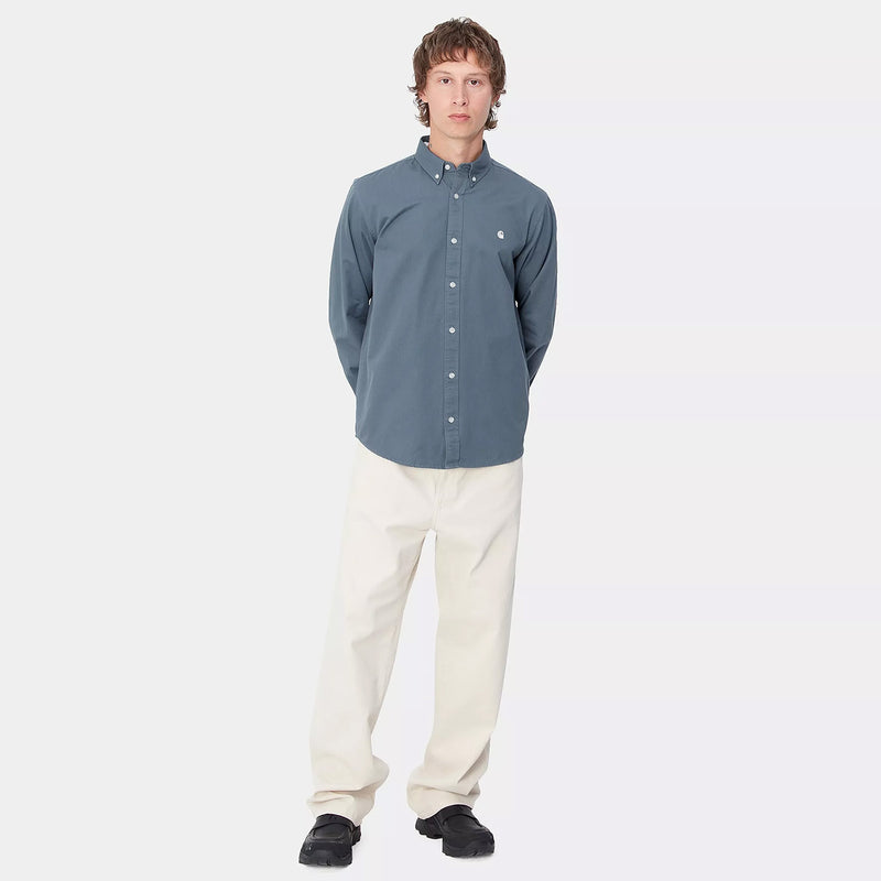 L/S Madison Shirt positano blue