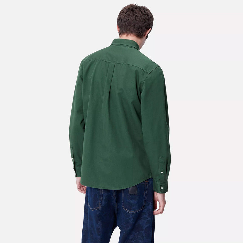 L/S Madison Shirt sycamore tree/wax