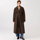 Long Wool Coat coffee