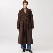 Long Wool Coat coffee
