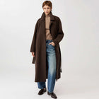 Long Wool Coat coffee