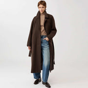 Long Wool Coat coffee