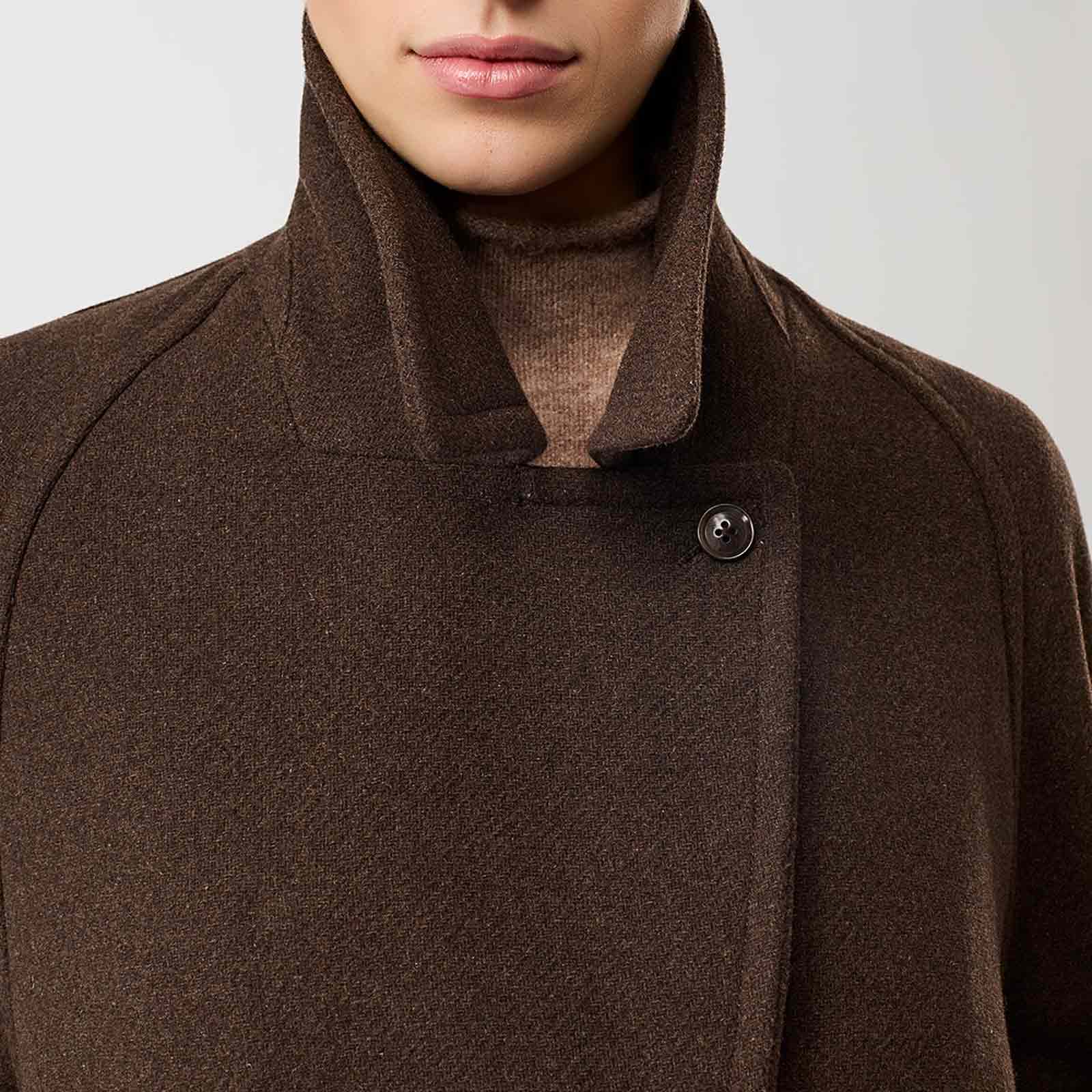 Long Wool Coat coffee