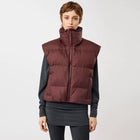 Padded Vest burgundy