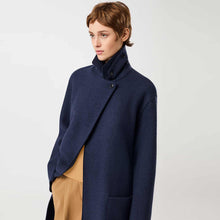 Short Coat steel blue