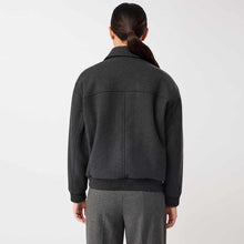 Wool Blouson Jacket anthra