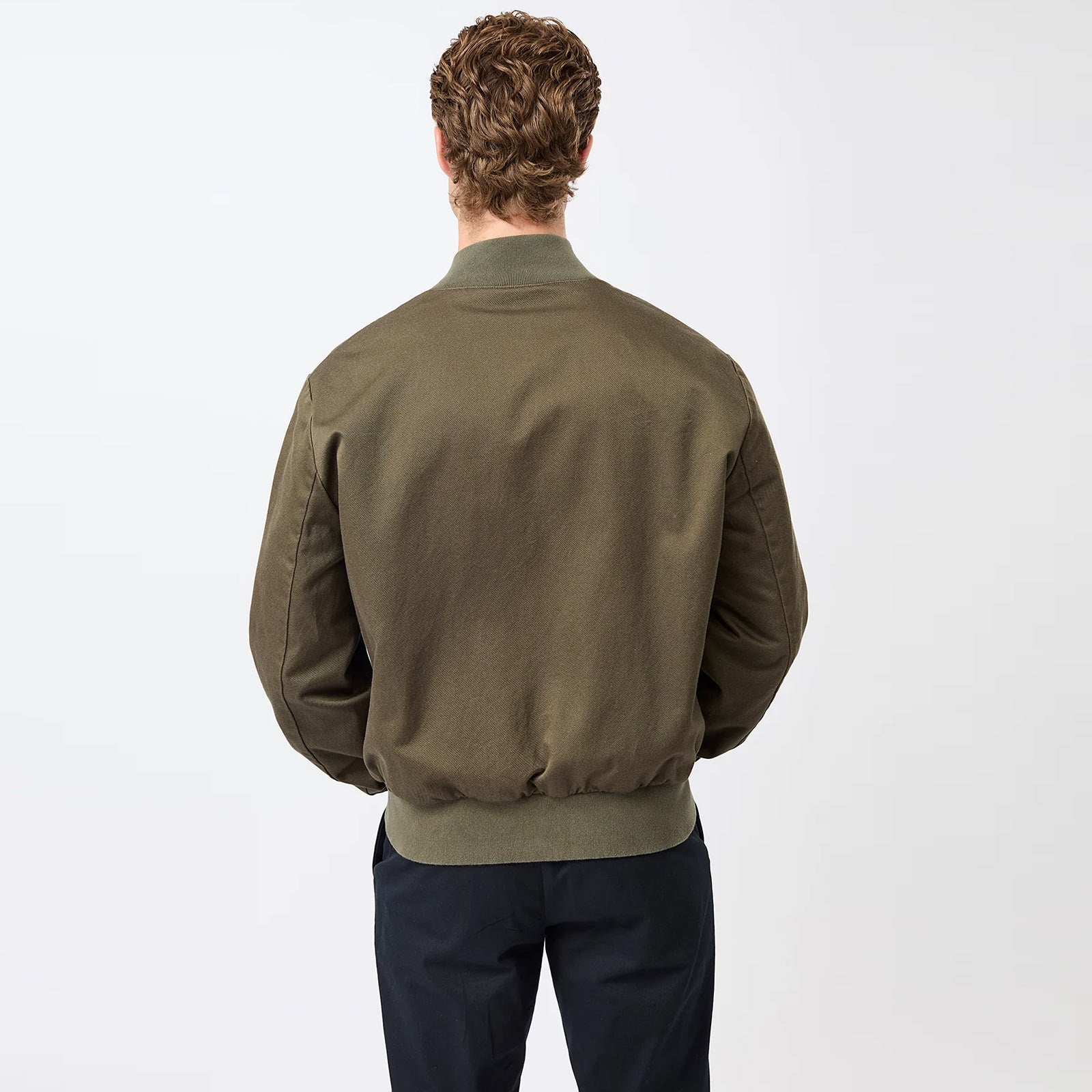 Koojan Cotton Jacket stone moss LangerChen