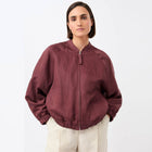 Noora Blouson Jacket rubywood LangerChen