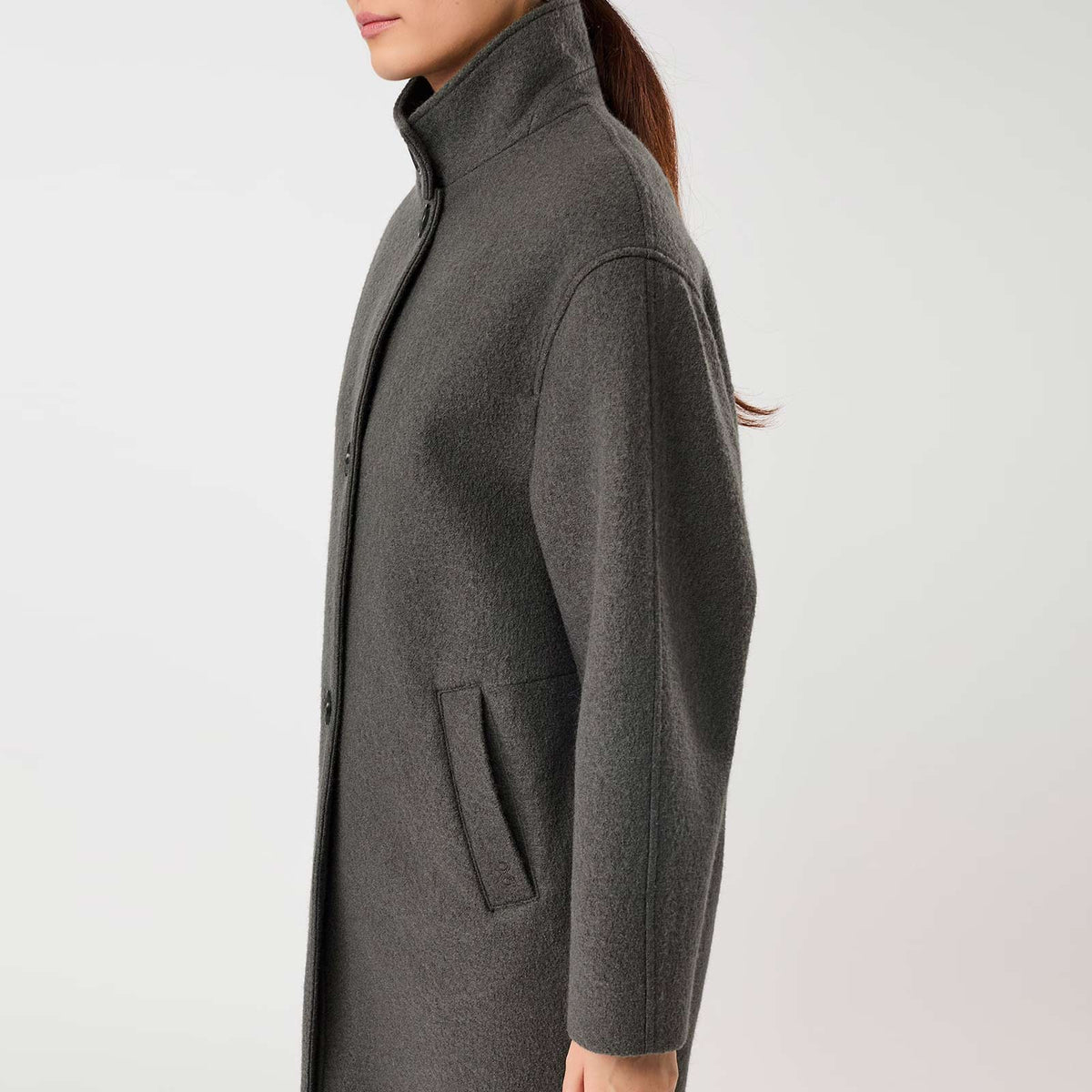 Short Coat platinum