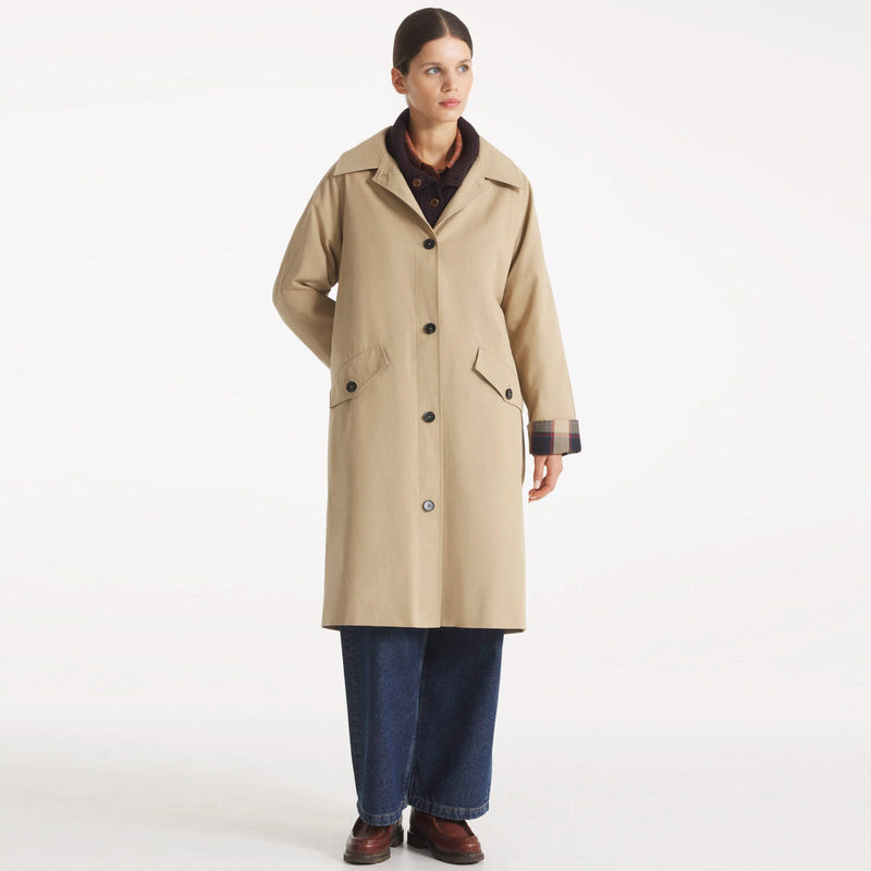 Mila Trenchcoat beige Le Mont Saint Michel