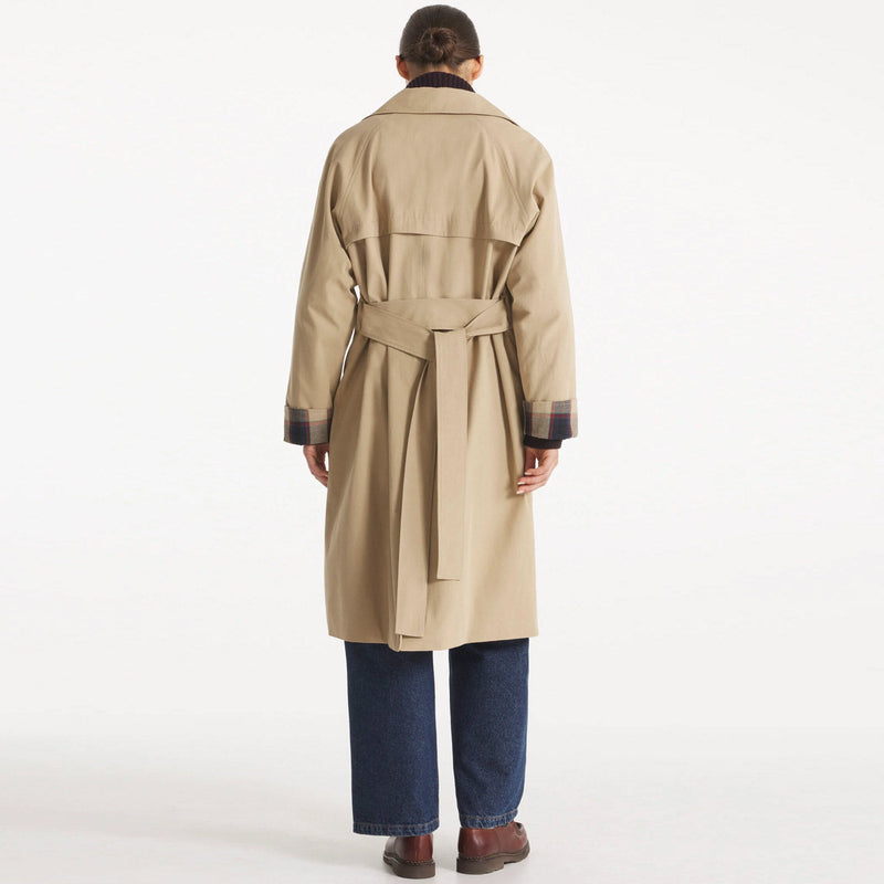 Mila Trenchcoat beige Le Mont Saint Michel