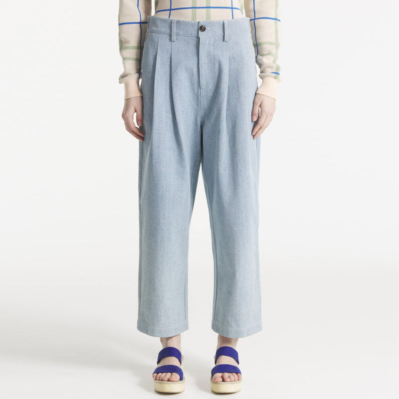 Petrina Chino Pants blue Le Mont Saint Michel