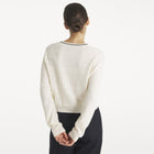 Sdill Knitted Jumper off white Le Mont Saint Michel