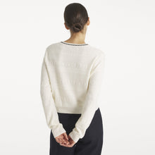 Sdill Knitted Jumper off white Le Mont Saint Michel