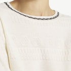Sdill Knitted Jumper off white Le Mont Saint Michel