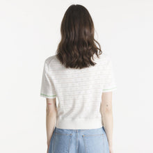 Silva SS Sweater off white green Le Mont Saint Michel