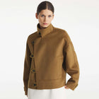 Vastine Military Jacket camel Le Mont Saint Michel