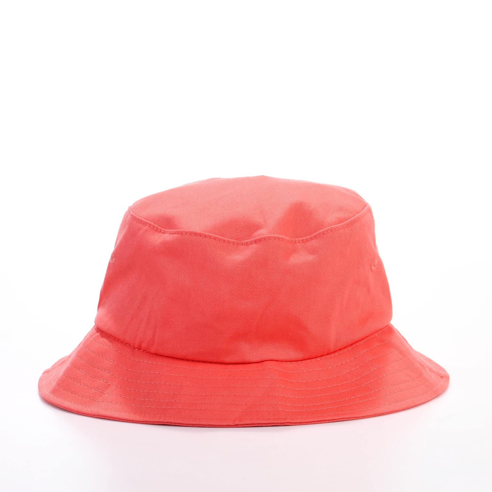 Cotton Twill Bucket Hat spiced coral