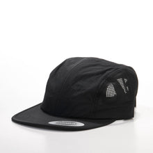 Nylon Snapback black