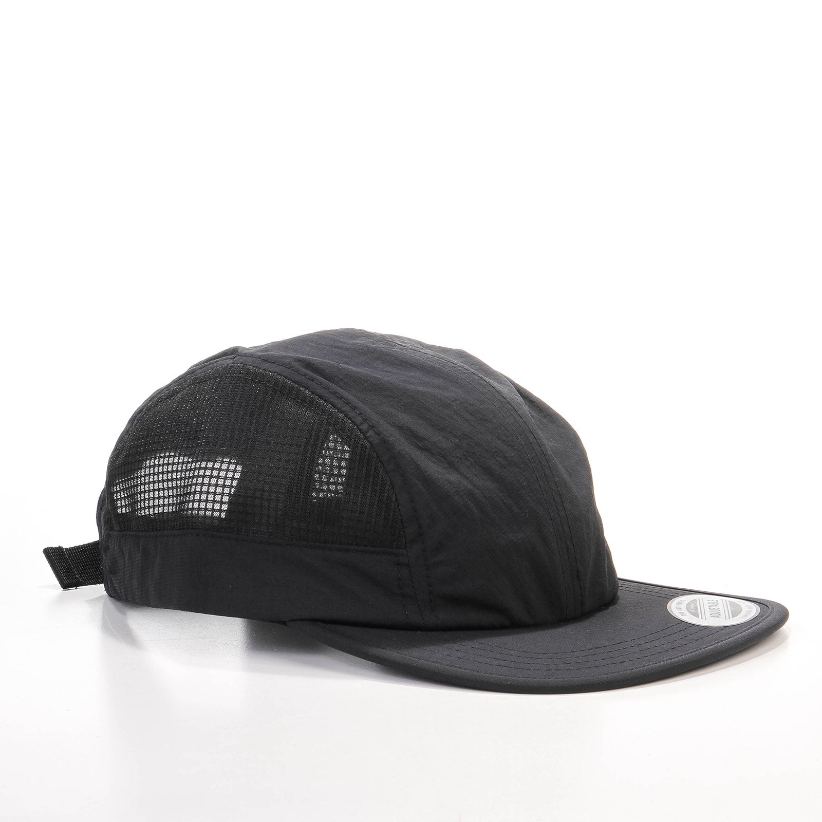 Nylon Snapback black